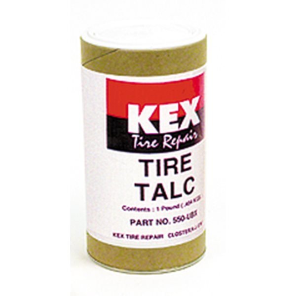 KEX KEX-550 Tire Talc, 1 lb Sifter Can, Reduces Friction
