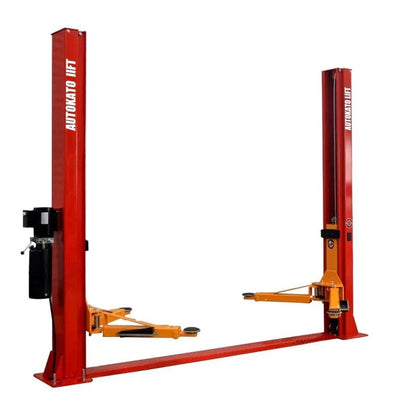 Katool KT-H100 – Two-Post Lift (10,000 lb, Floorplate)