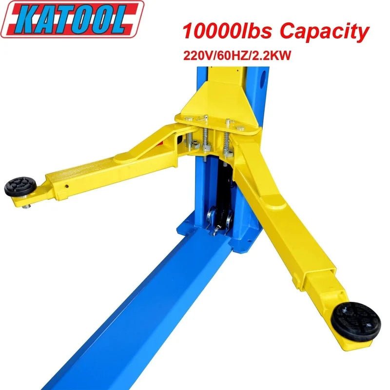 Katool KT-H105 – Two-Post Lift (10,000 lb, Floorplate)