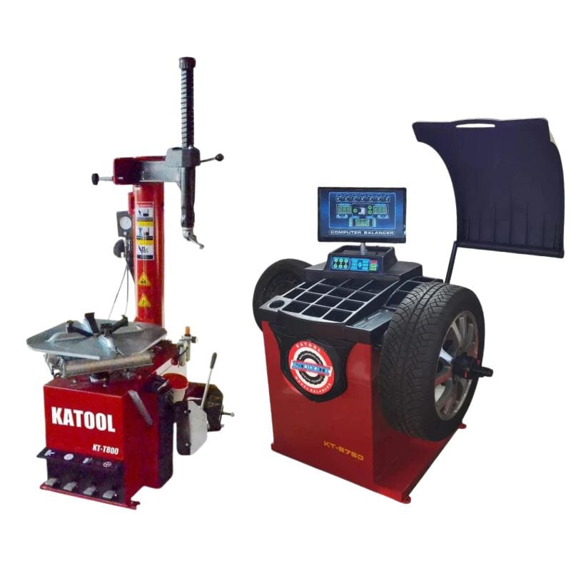 Katool KT-T800 + KT-B750 – Tire Changer + Wheel Balancer (Combo)