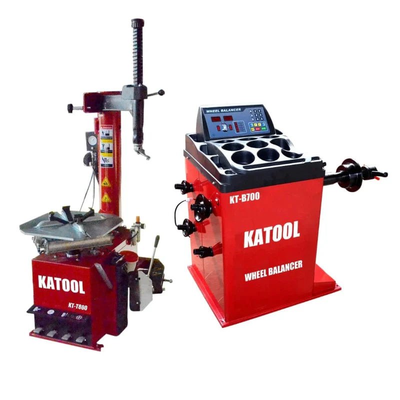 Katool KT-T800 + KT-B700 – Tire Changer + Wheel Balancer (Combo)