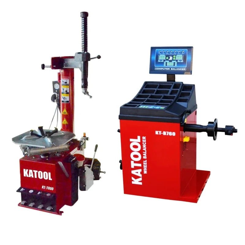 Katool KT-T800 + KT-B760 – Tire Changer + Wheel Balancer (Combo)