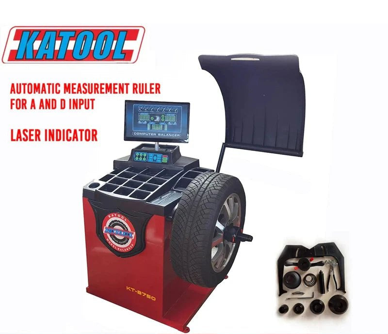 Katool KT-B750 – Wheel Balancer (30 in, Automatic)