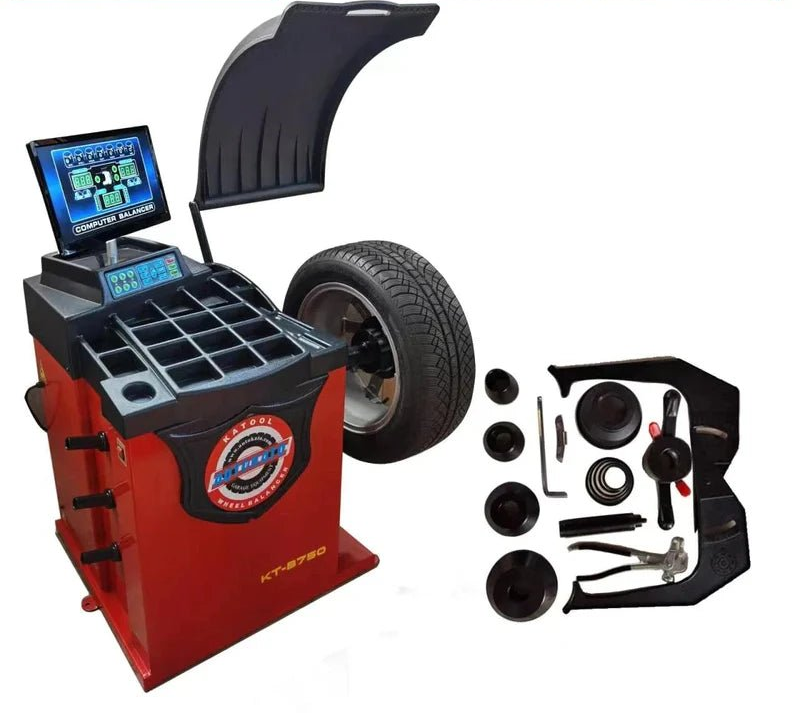 Katool KT-B750 – Wheel Balancer (30 in, Automatic)