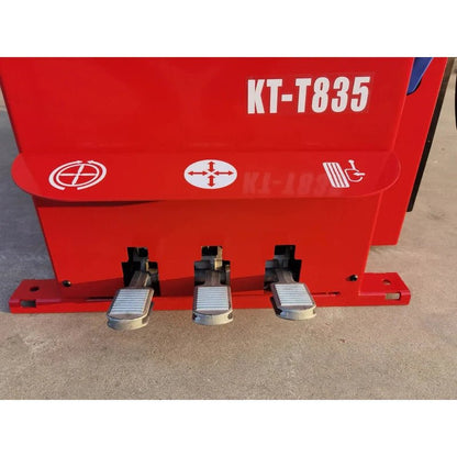 Katool KT-T835 – Tire Changer (Wheel Clamp, Assist Arms)
