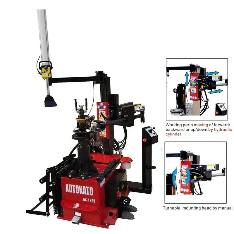 Katool KT-T900 – Tire Changer (Center Post)