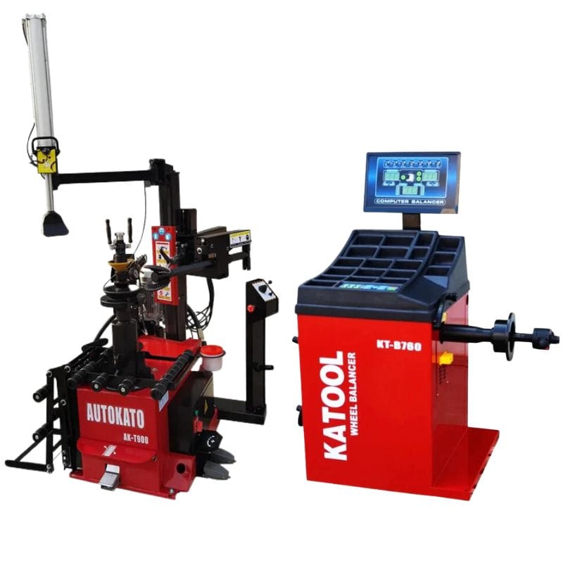 Katool KT-T900 + KT-B760 – Tire Changer + Wheel Balancer (Combo)