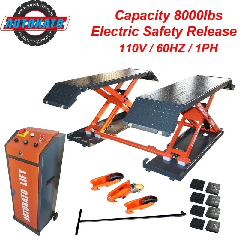Katool KT-X85-Electric – Scissor Lift (8,000 lb, Mid-Rise)