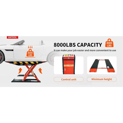 Katool X90E – Scissor Lift (8,000 lb, Mid-Rise)