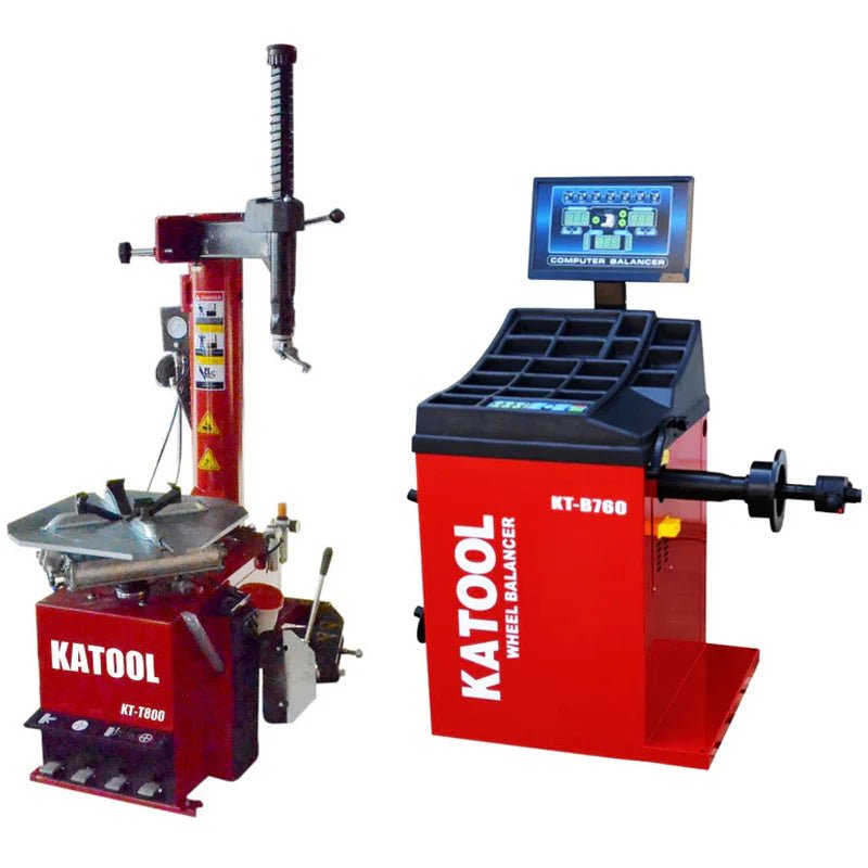 Katool KT-T800 + KT-B760 – Tire Changer + Wheel Balancer (Combo)