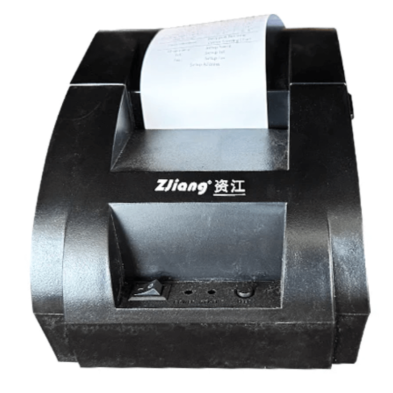 Thermal receipt printer included with Katool AV533 3D wheel alignment machine for printing alignment reports