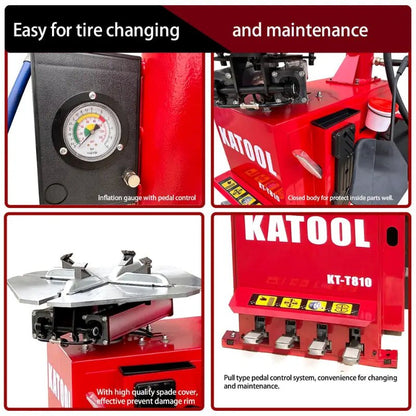 Katool KT-T810 + KT-B750 – Tire Changer + Wheel Balancer (Combo)