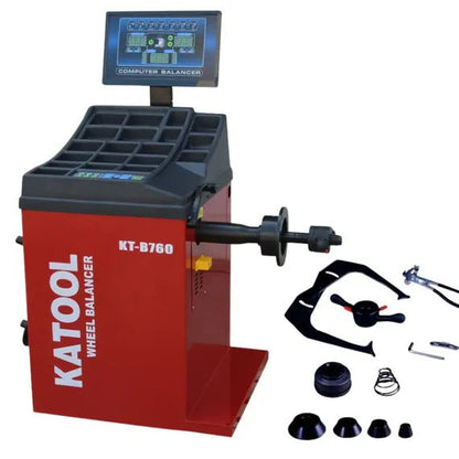 Katool KT-T830 + KT-B750 – Tire Changer + Wheel Balancer (Combo)