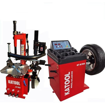Katool KT-T835 + KT-B700 – Tire Changer + Wheel Balancer (Combo)