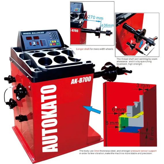 Katool KT-T835 + KT-B700 – Tire Changer + Wheel Balancer (Combo)