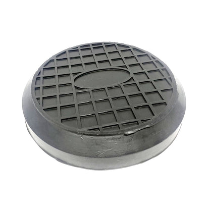 MT-RSR LP6202-3 Round Slip-On Waffle Rubber Pads w/ Screws (4-Pack) for Rotary Lifts