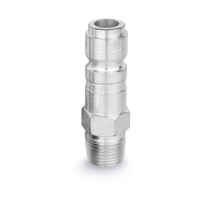 MILTON MIL-1819 3/8" Male Plug – G-Style, Case Hardened Steel, 300 PSI