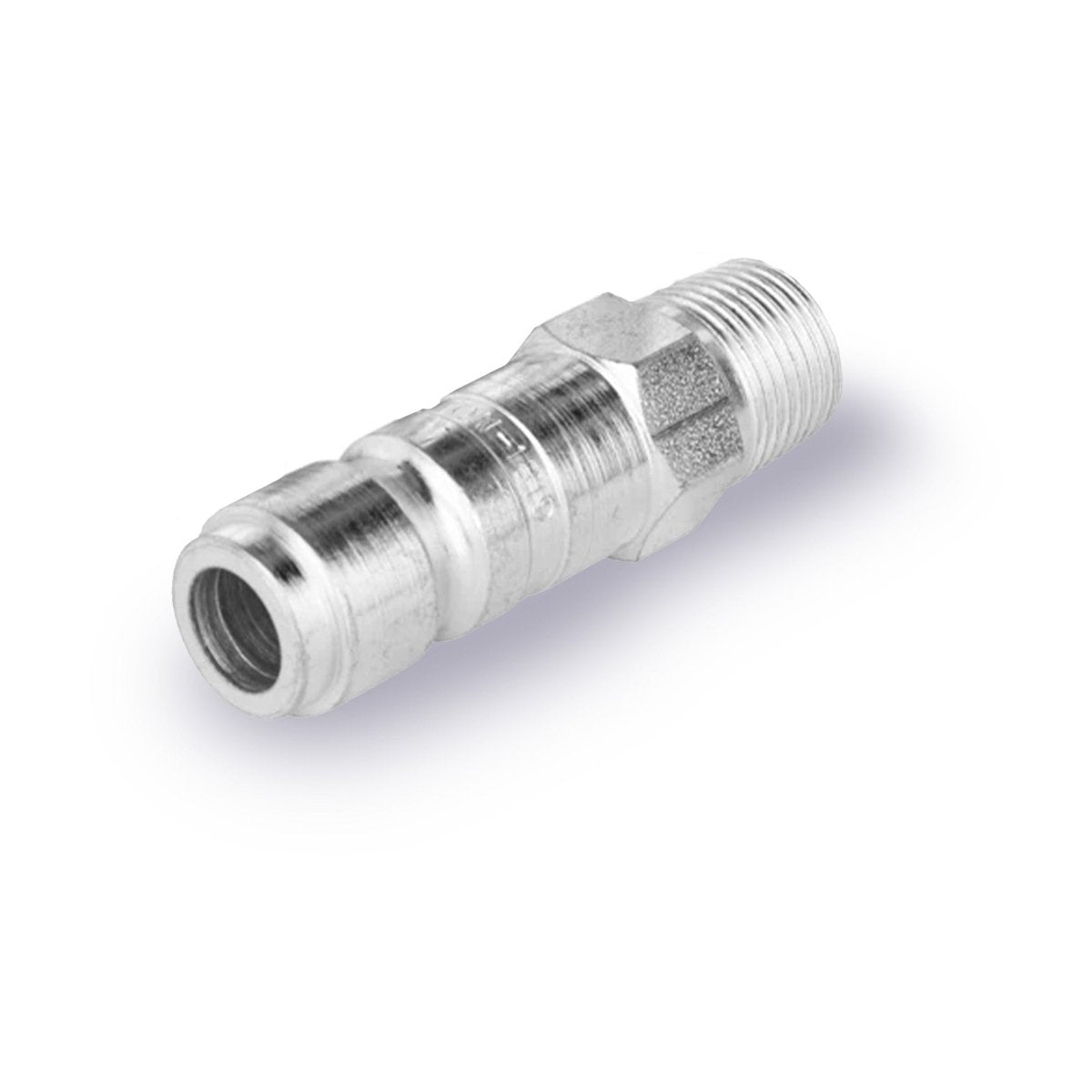 MILTON MIL-1819 3/8" Male Plug – G-Style, Case Hardened Steel, 300 PSI