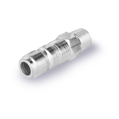 MILTON MIL-1819 3/8" Male Plug – G-Style, Case Hardened Steel, 300 PSI