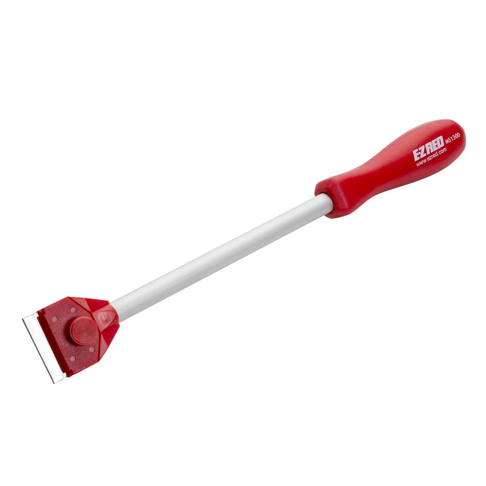 EZ-RED EZR-MS1300 Angled Razor Blade Scraper, 13" Long, Aluminum Body