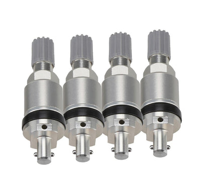 MT-RSR MX-Sensor-M Replacement TPMS Valve Stems, Metal, Press-In, 4-Pack
