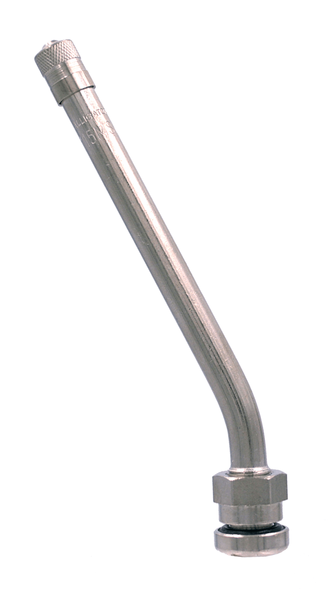 MT-RSR WG-115MS-N 115 MS Nickel Tire Valve, 27° Bend, 25-Pack