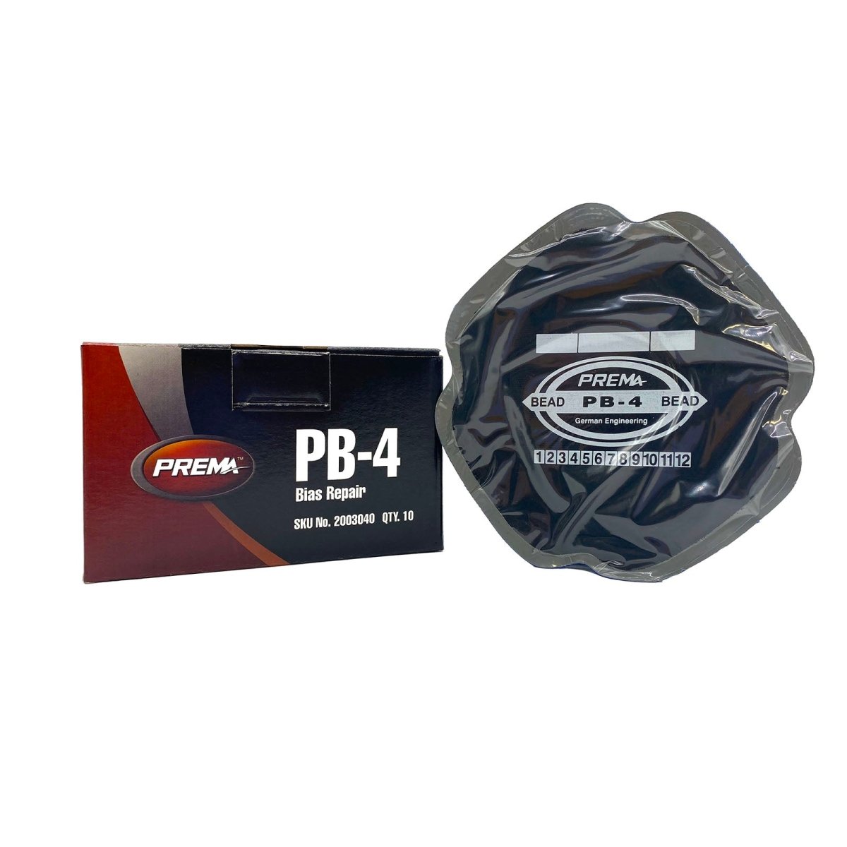 PREMA PRE-PB-4 Bias Ply Repair Unit, 4-3/4", 2-Ply, Box of 10
