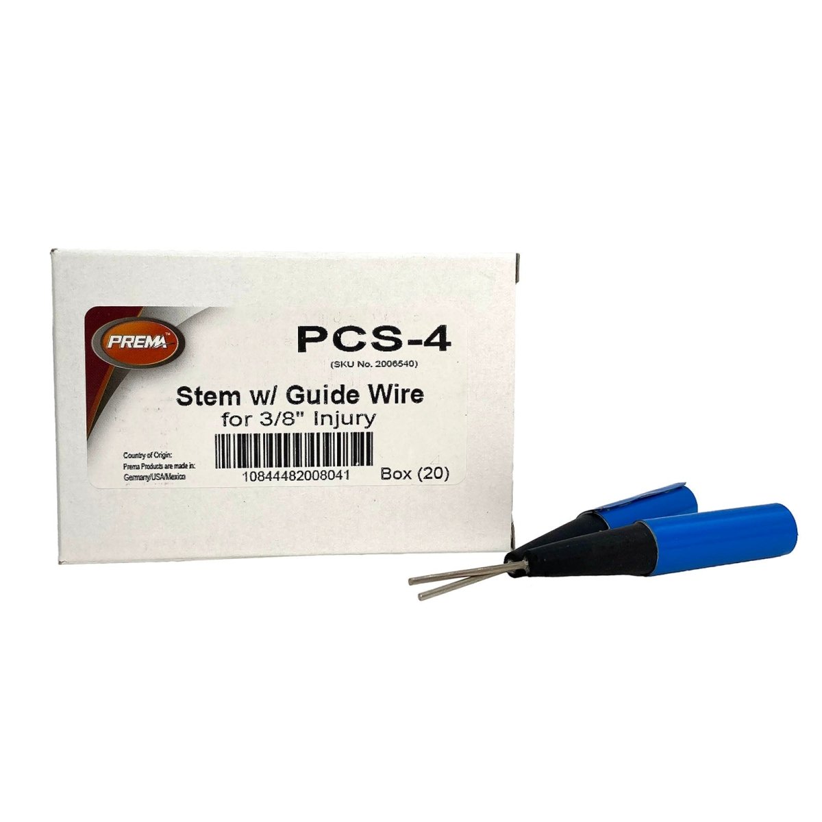 PREMA PRE-PCS-4 Nail Hole Insert, Pull-Thru, 3/8" Injury Repair (Box of 20)