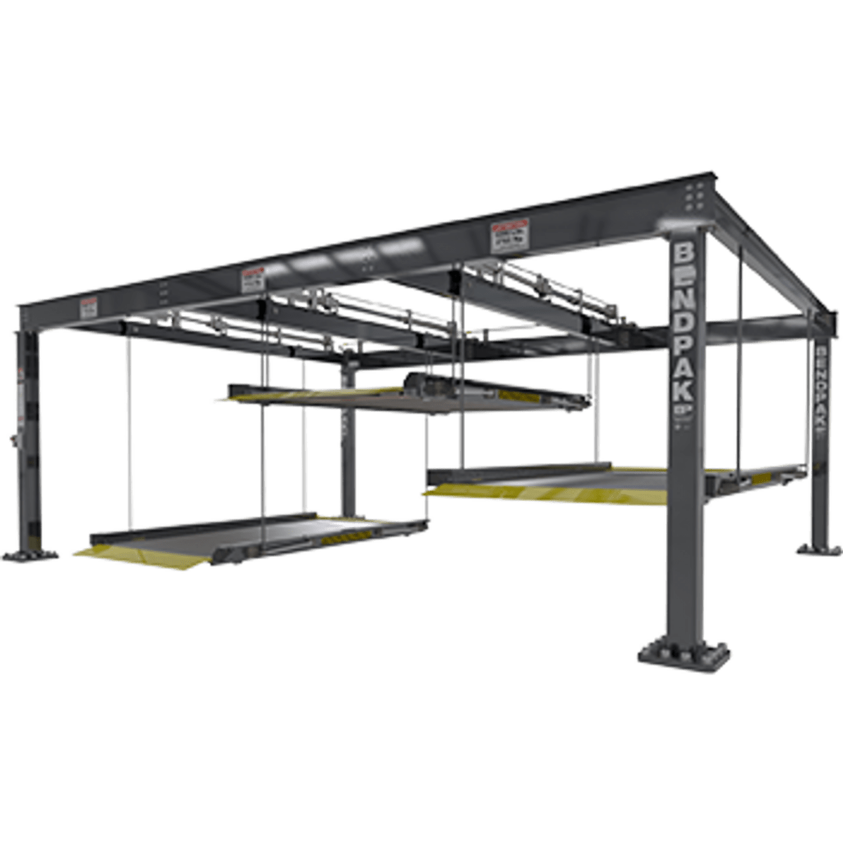 BendPak PL-6KT Triple Parking Lift - 18,000 lb