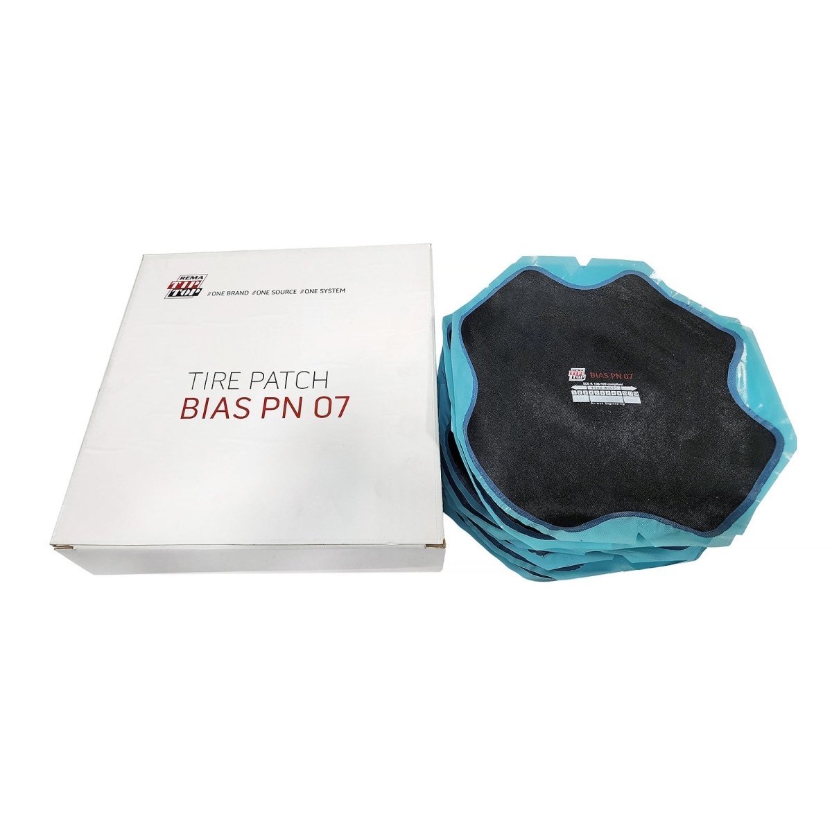 REMA REM-PN-7 Bias Ply Repair Unit, 11-3/4", 6 Ply, Box of 10