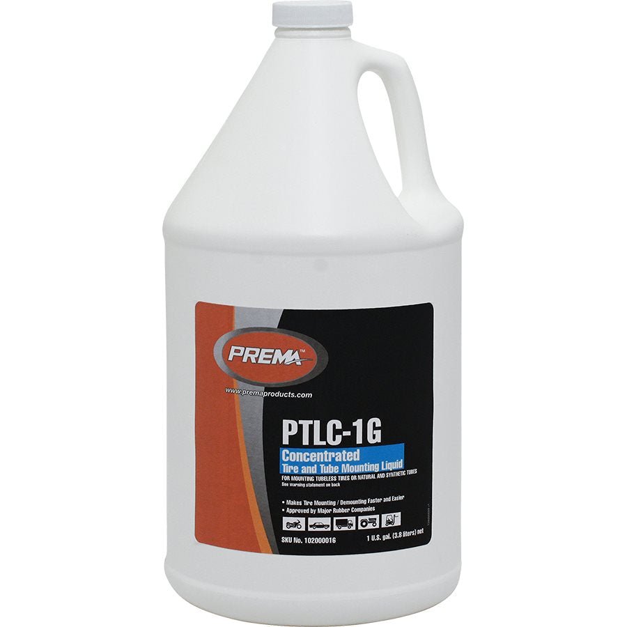 PREMA PRE-PTLC-1G Prema PTLC-1G Tire Mounting Lube – Liquid, Blue Tacky – 1 gal