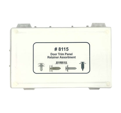MT-RSR RA-8115 Door Trim Panel Retainer Assortment, GM, Ford, AMC, 12 Sizes