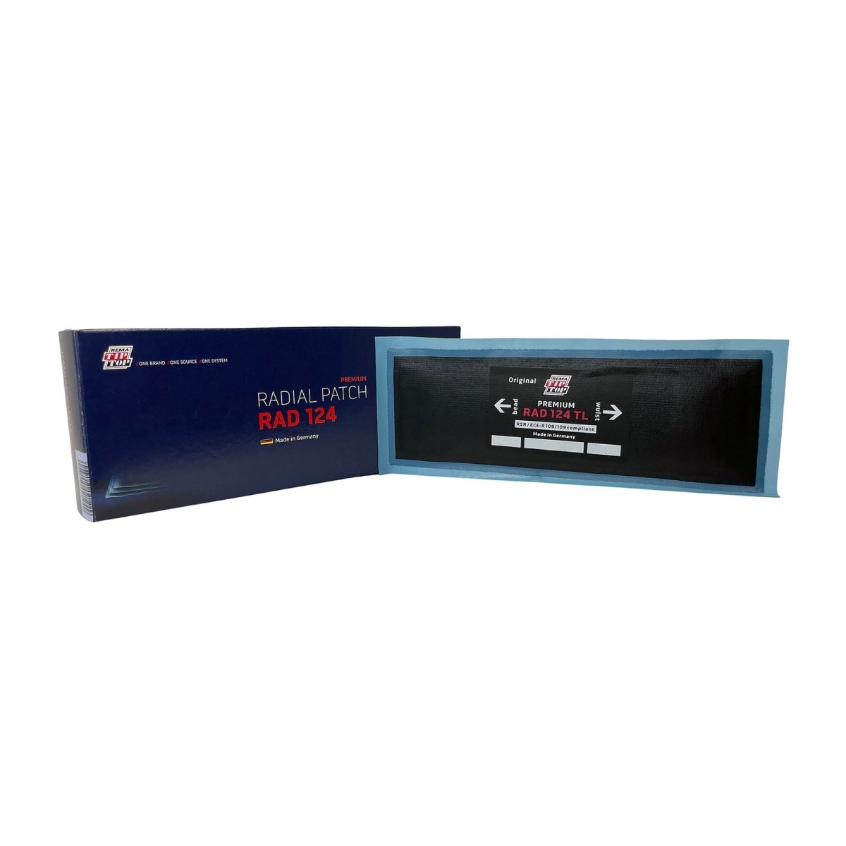 REMA REM-RAD-124 Radial Repair Unit, 8.5" x 3", 2-Ply (Box of 10)