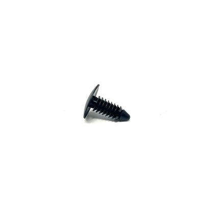 MT-RSR RC-614-25 Black Universal Nylon Shield Retainer, 11/16" Head, 5/16" Stem, 13/16" Length (Pack of 25), GM #1605396