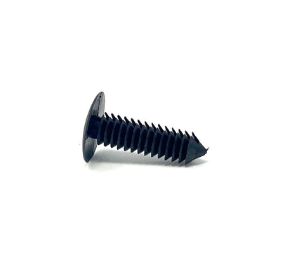 MT-RSR RC-618-25 Black Nylon Shield Retainers, 9/32" Hole, 11/64" Stem Length (Pack of 25)