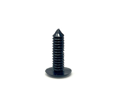 MT-RSR RC-618-25 Black Nylon Shield Retainers, 9/32" Hole, 11/64" Stem Length (Pack of 25)
