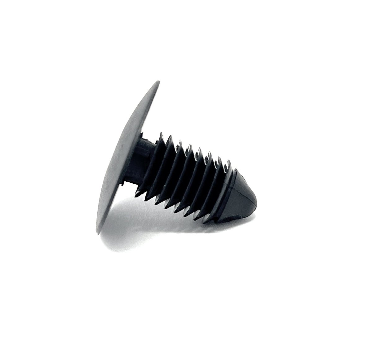 MT-RSR RC-623-25 Black Universal Nylon Panel Retainer, 1" Head, 7/16" Stem, 13/16" Length (Pack of 25)