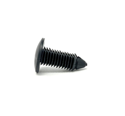 MT-RSR RC-624-25 Universal Nylon Fascia Bumper Retainer, 22mm Head, 11mm Stem, 28mm Length, Ford # N804379S (Pack of 25)