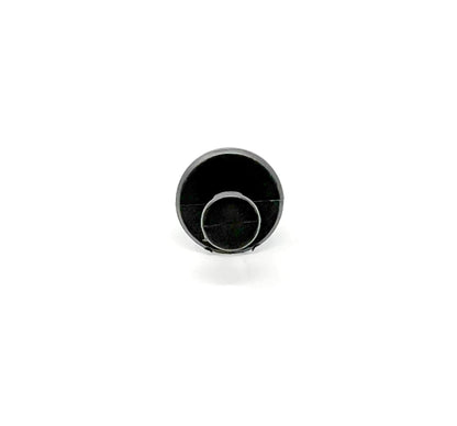 MT-RSR RC-653-25 Black Nylon Push-Type Retainer, 11/16" Head, 13/16" Stem, Fits 1/4" Hole (Pack of 25)