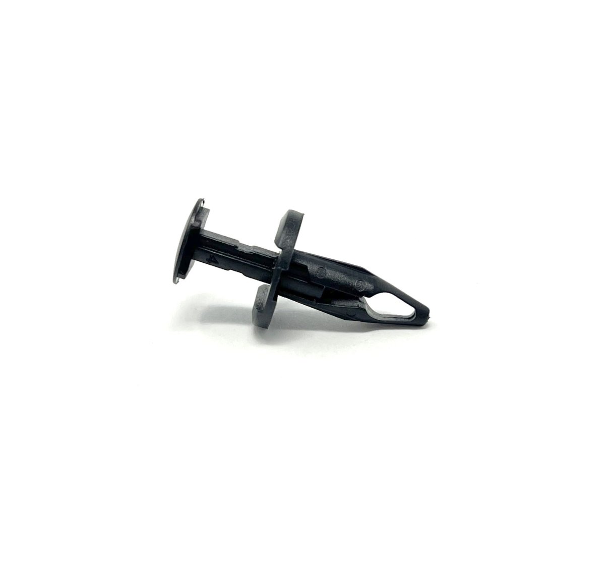 MT-RSR RC-654-25 Black Nylon Push-Type Retainer, 19/32" Head, 3/4" Stem, Fits 1/4" Hole (25 Pack, GM #21077123)