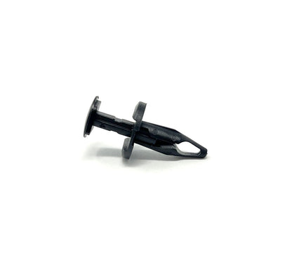 MT-RSR RC-654-25 Black Nylon Push-Type Retainer, 19/32" Head, 3/4" Stem, Fits 1/4" Hole (25 Pack, GM #21077123)
