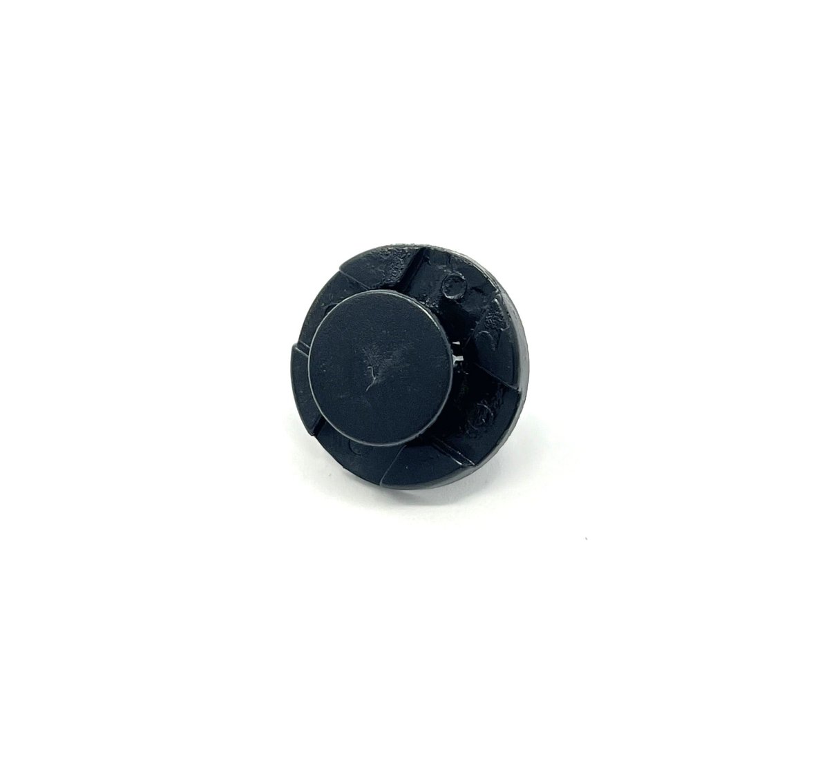 MT-RSR RC-657-15 Black Nylon Push-Type Retainer, 8mm Hole, 9mm Stem (Pack of 15)