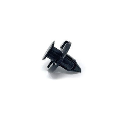 MT-RSR RC-657-15 Black Nylon Push-Type Retainer, 8mm Hole, 9mm Stem (Pack of 15)
