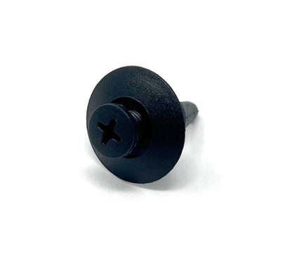 MT-RSR RC-668-25 Black Nylon Blind Rivet, 20mm Head, 18mm Stem, Fits 8mm Hole (25-Pack)