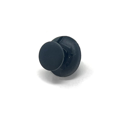 MT-RSR RC-679-25 Black Nylon Front Bumper Push-Type Retainer, 20mm Head, 13mm Stem, Fits 10mm Hole (25-Pack)