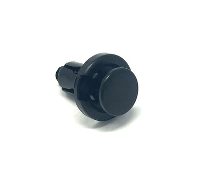 MT-RSR RC-790-15 Black Nylon Fender Push Retainer, 10mm Hole, 20mm Flange, 18mm Stem (Pack of 15)