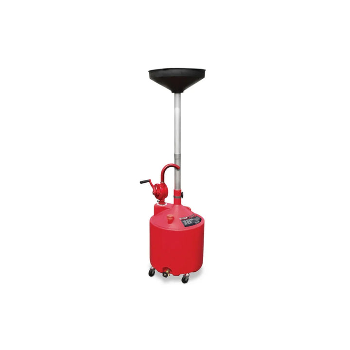 RANGER | RD-18G | 18-Gallon Portable Oil Drain With Pump And Drain Valve