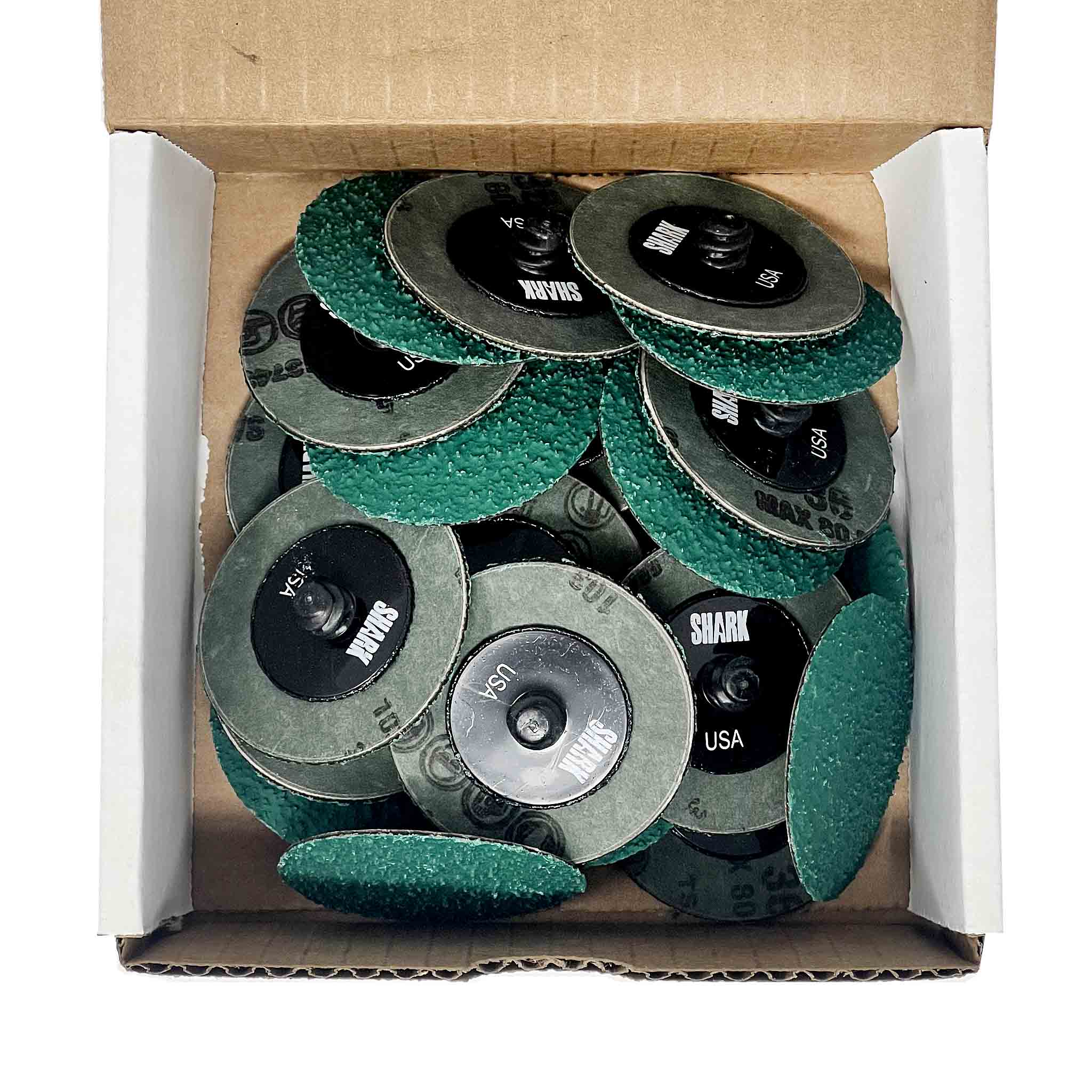 MT-RSR S-12613 Surface Conditioning Disc, 2" Green Zirconia, 36 Grit (Box of 25)