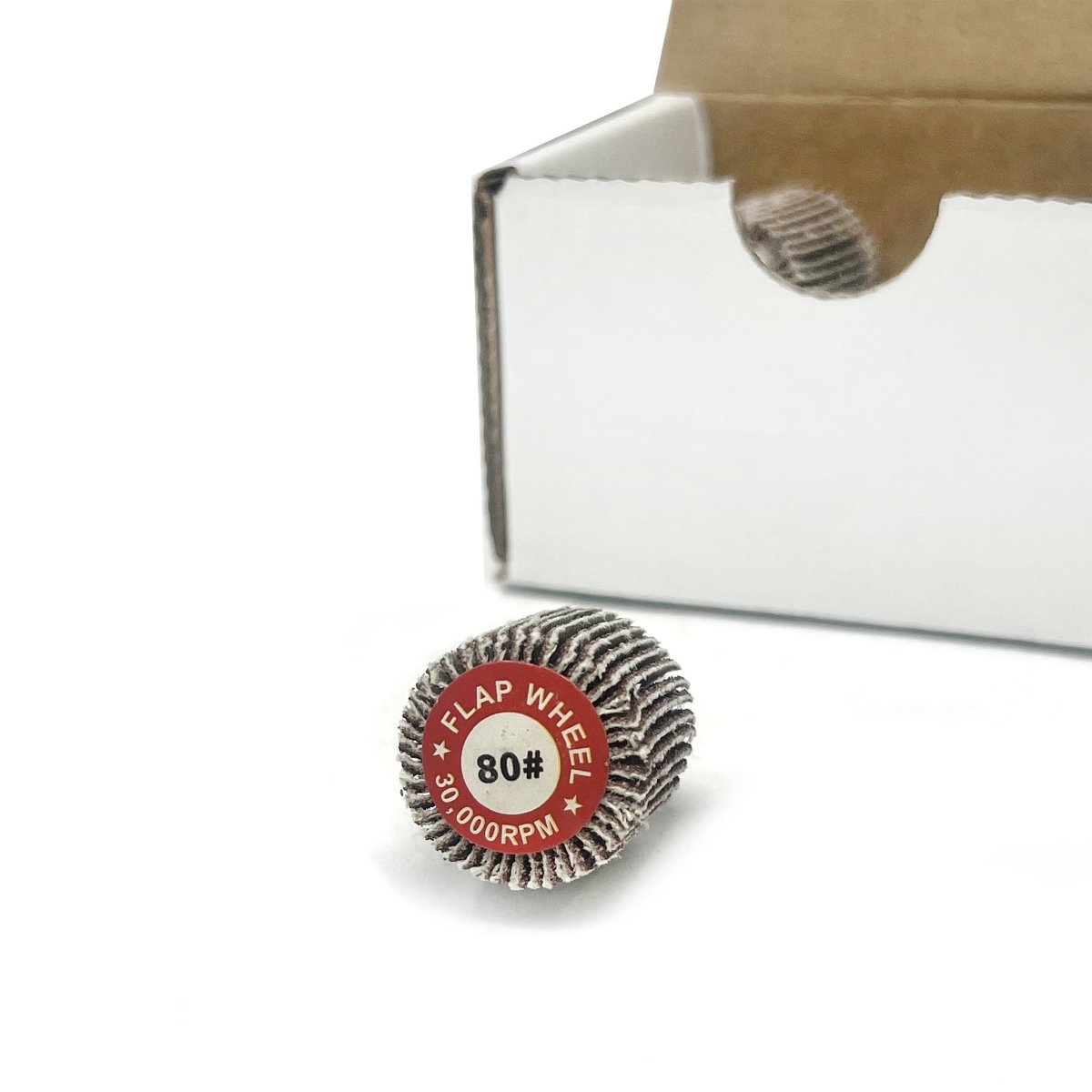 MT-RSR S-12913-5 Flap Wheel, 1" x 1", 80 Grit, 5-Pack