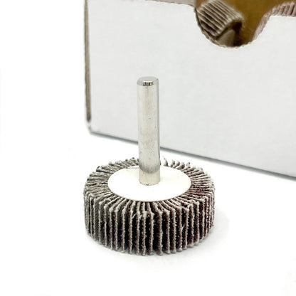 MT-RSR S-12915-5 Flap Wheel, 1-1/2" x 1/2", 60 Grit, Pack of 5